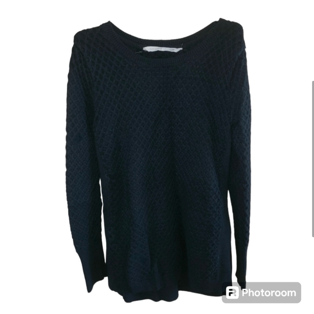 Athleta Thermal Honeycomb Pullover Wool Blend Sweater - Picture 3 of 9